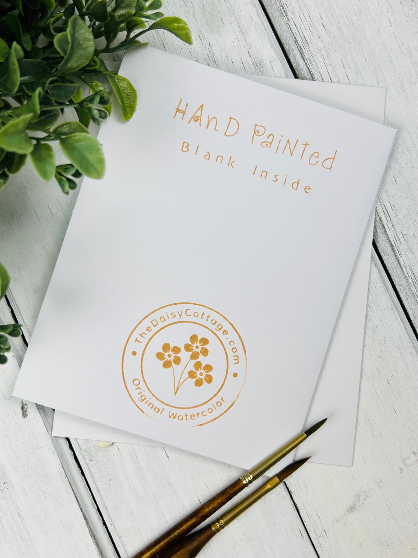 "Soup" - Hand Painted Watercolor Greeting Card