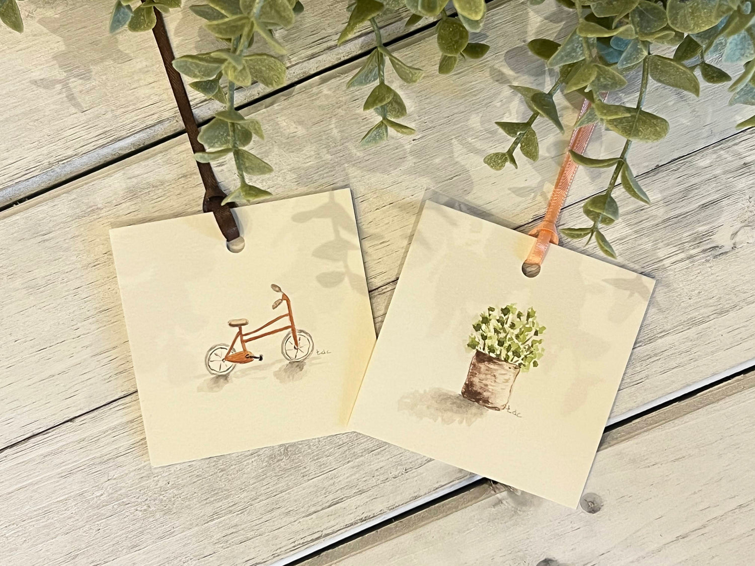 Gift Tags with Ribbon