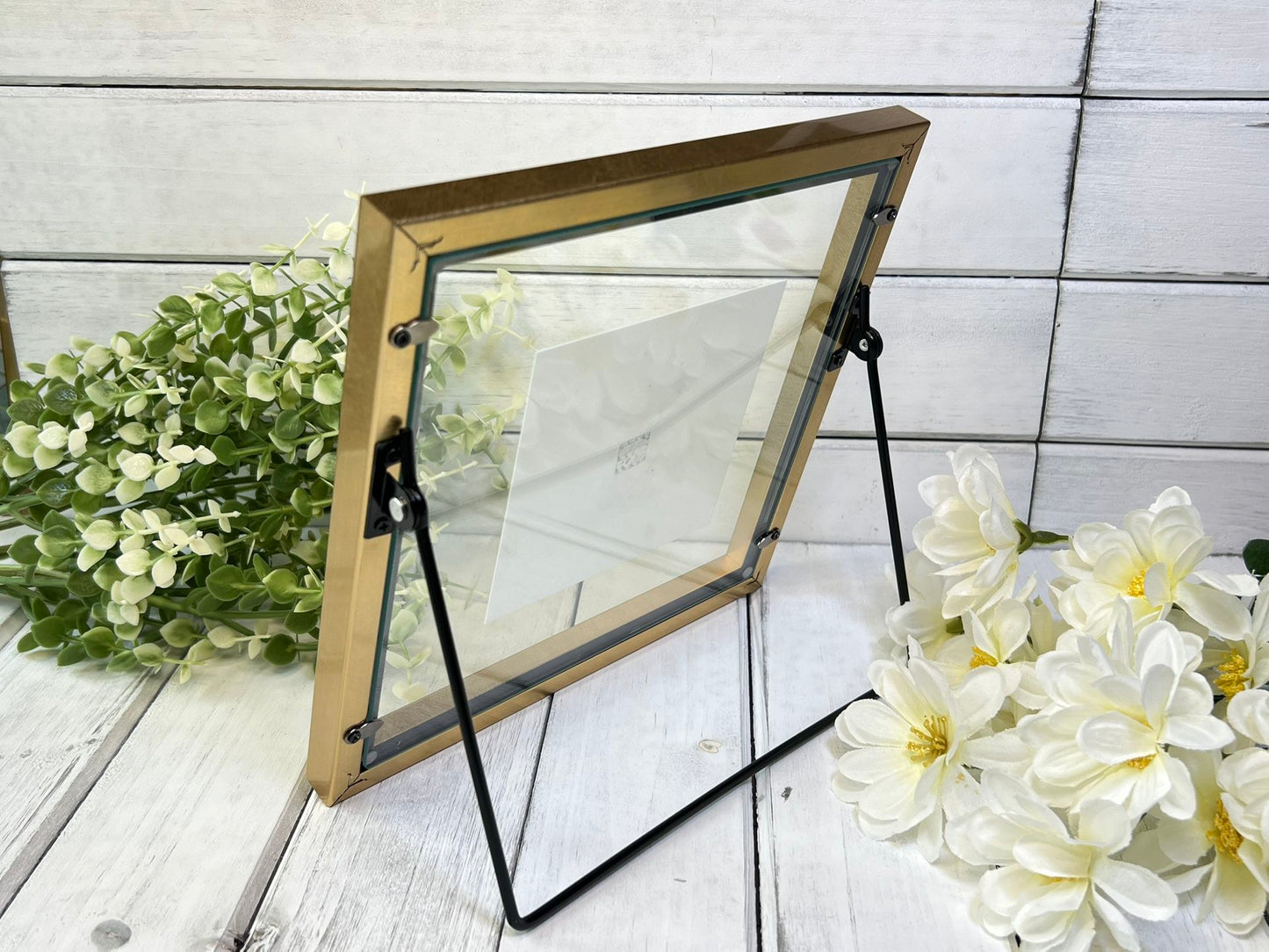 "Bear with Daisies" - Original Watercolor Framed Art