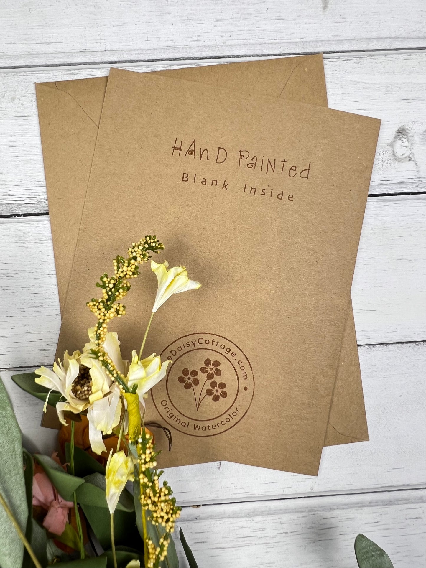 "Pregnant Mama" - Hand Painted Watercolor Greeting Card