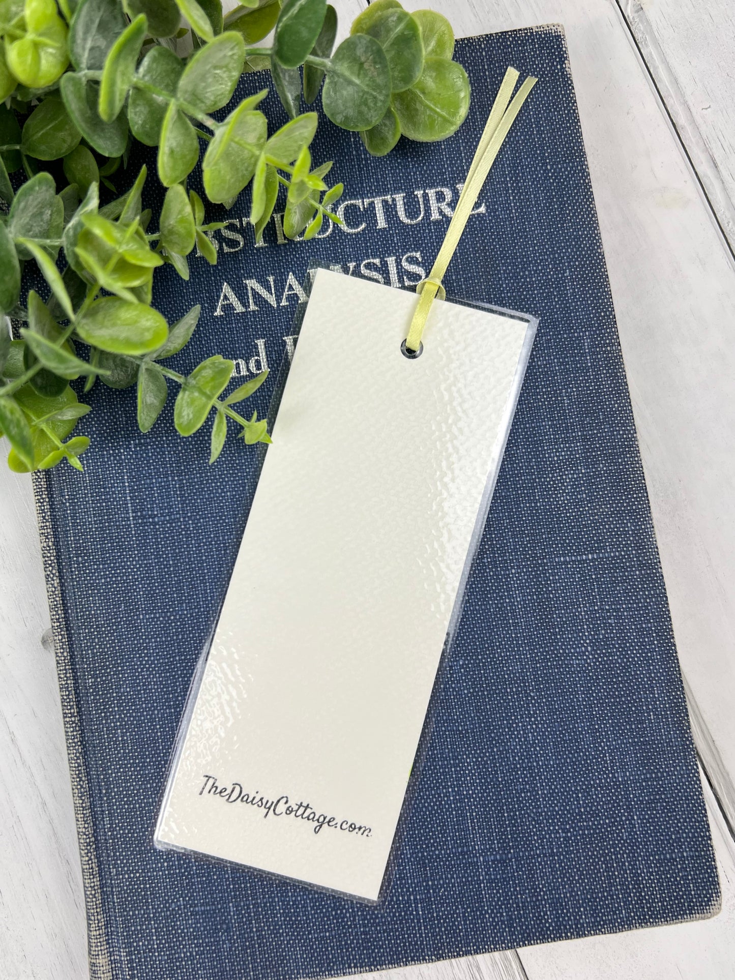 Bookmark "Flowers" - Hand Painted Watercolor