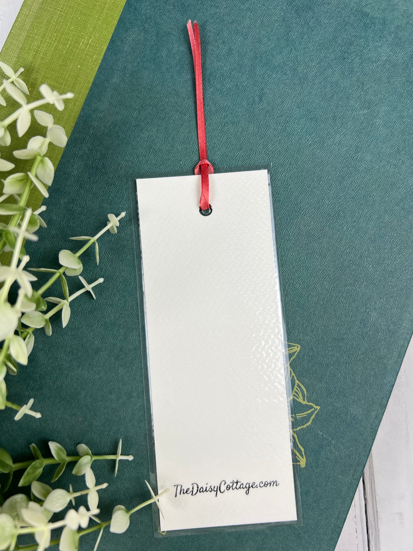 Bookmark "Garden Flutter" - Hand Painted Watercolor