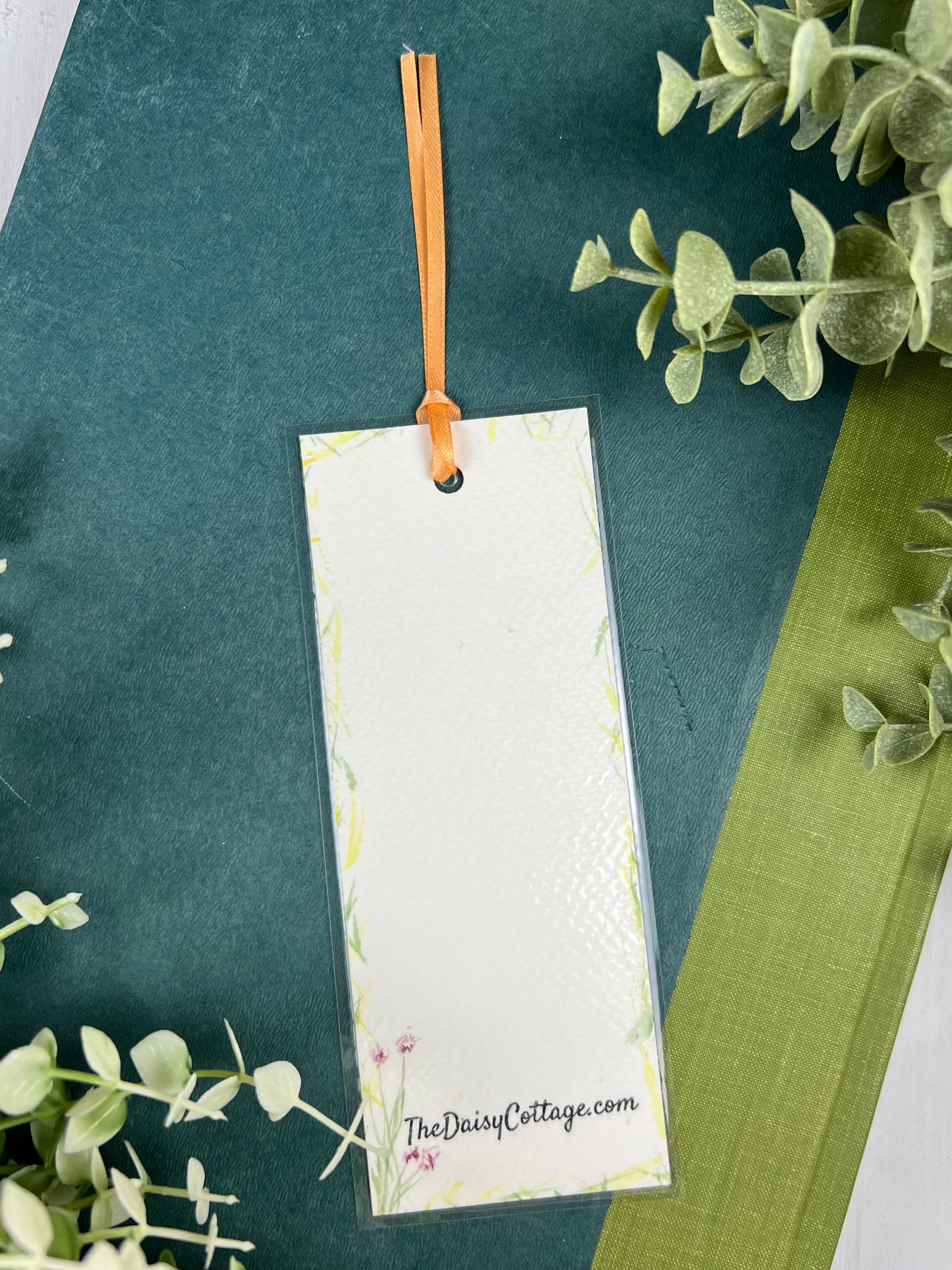Bookmark "Lines of Color" - Hand Painted Watercolor