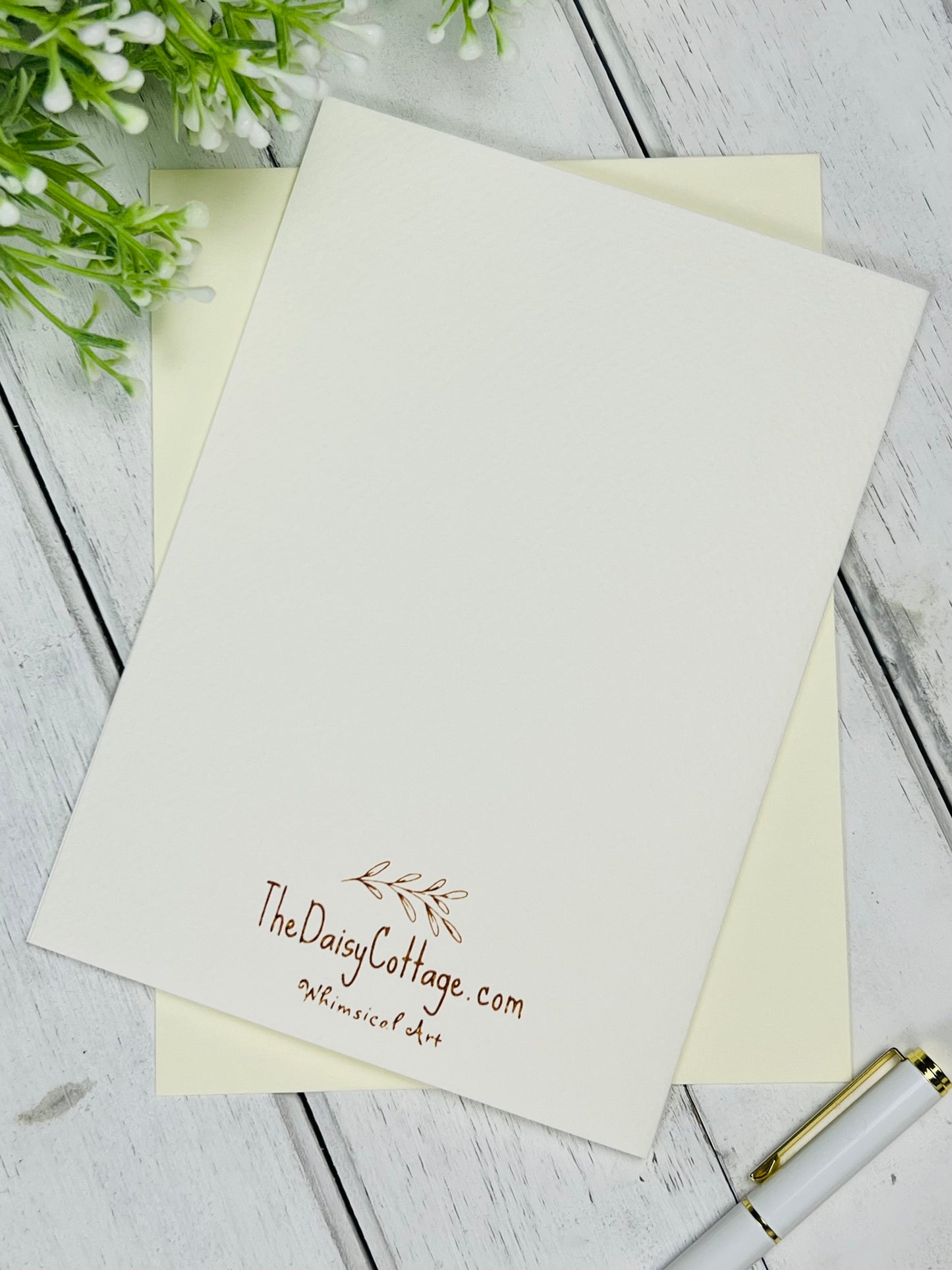 "Ride the Waves" - Watercolor Greeting Card