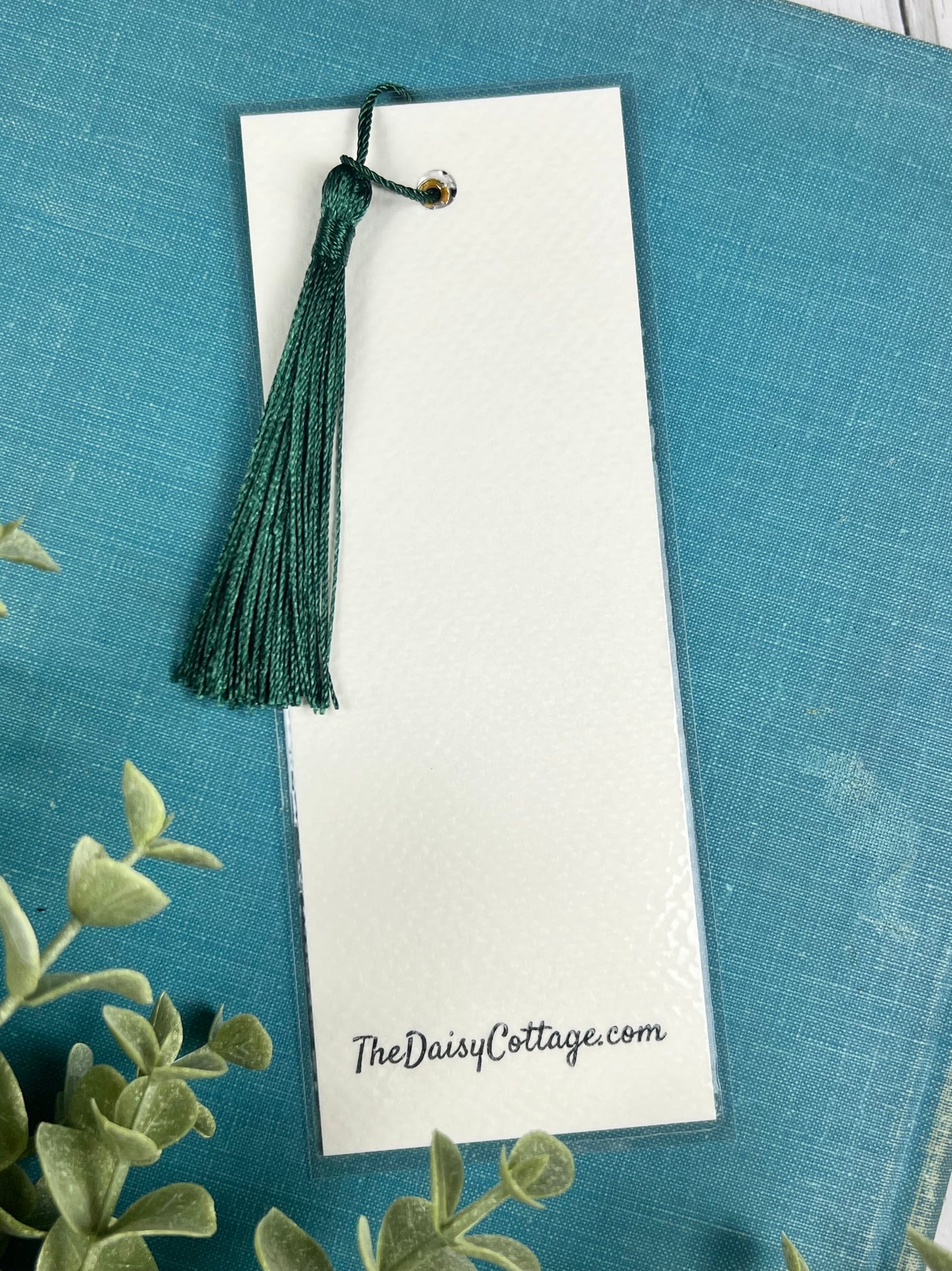 Bookmark "Hillside Trees" - Hand Painted