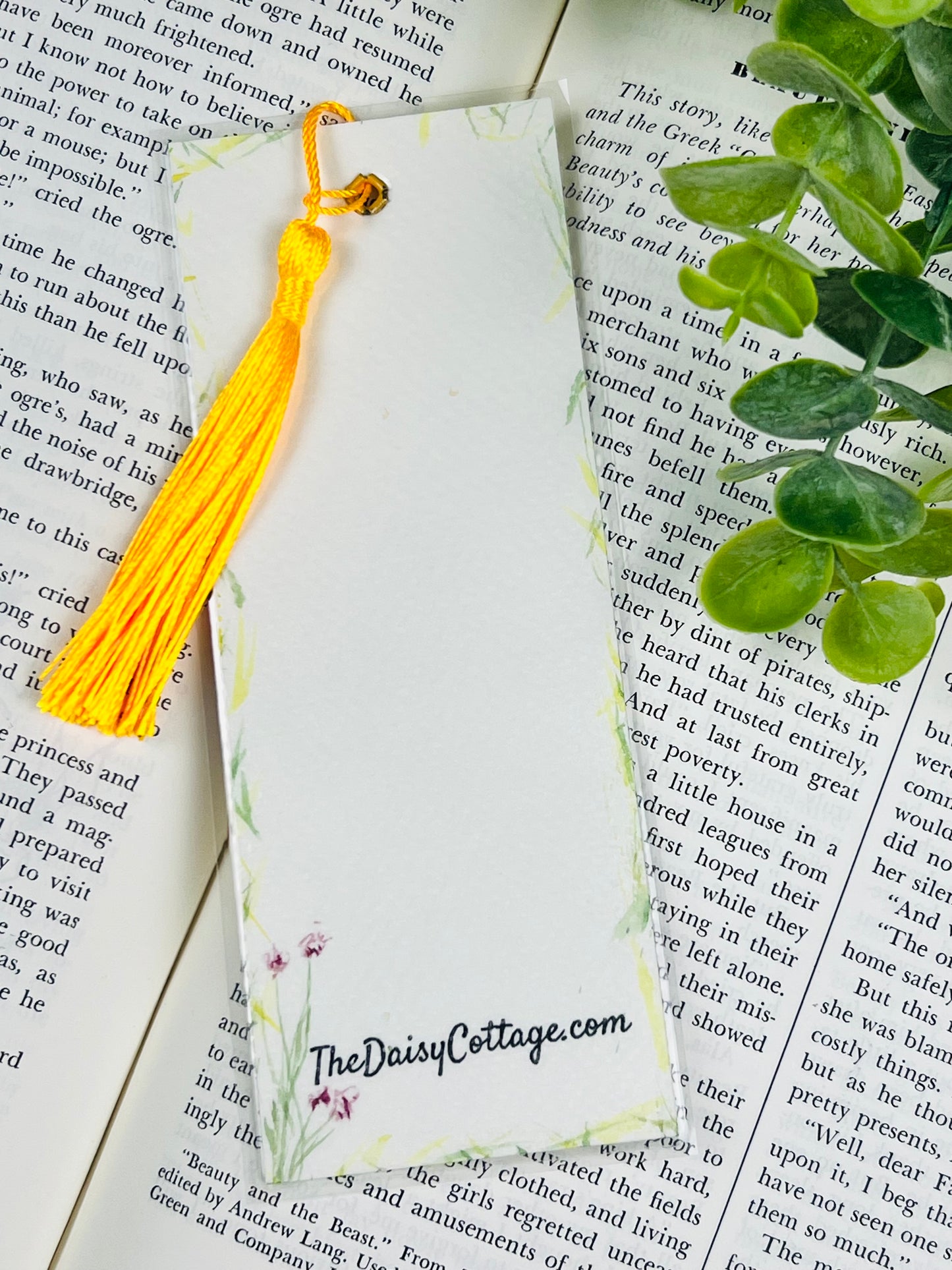 Bookmark "Circles & Lines" - Hand Painted