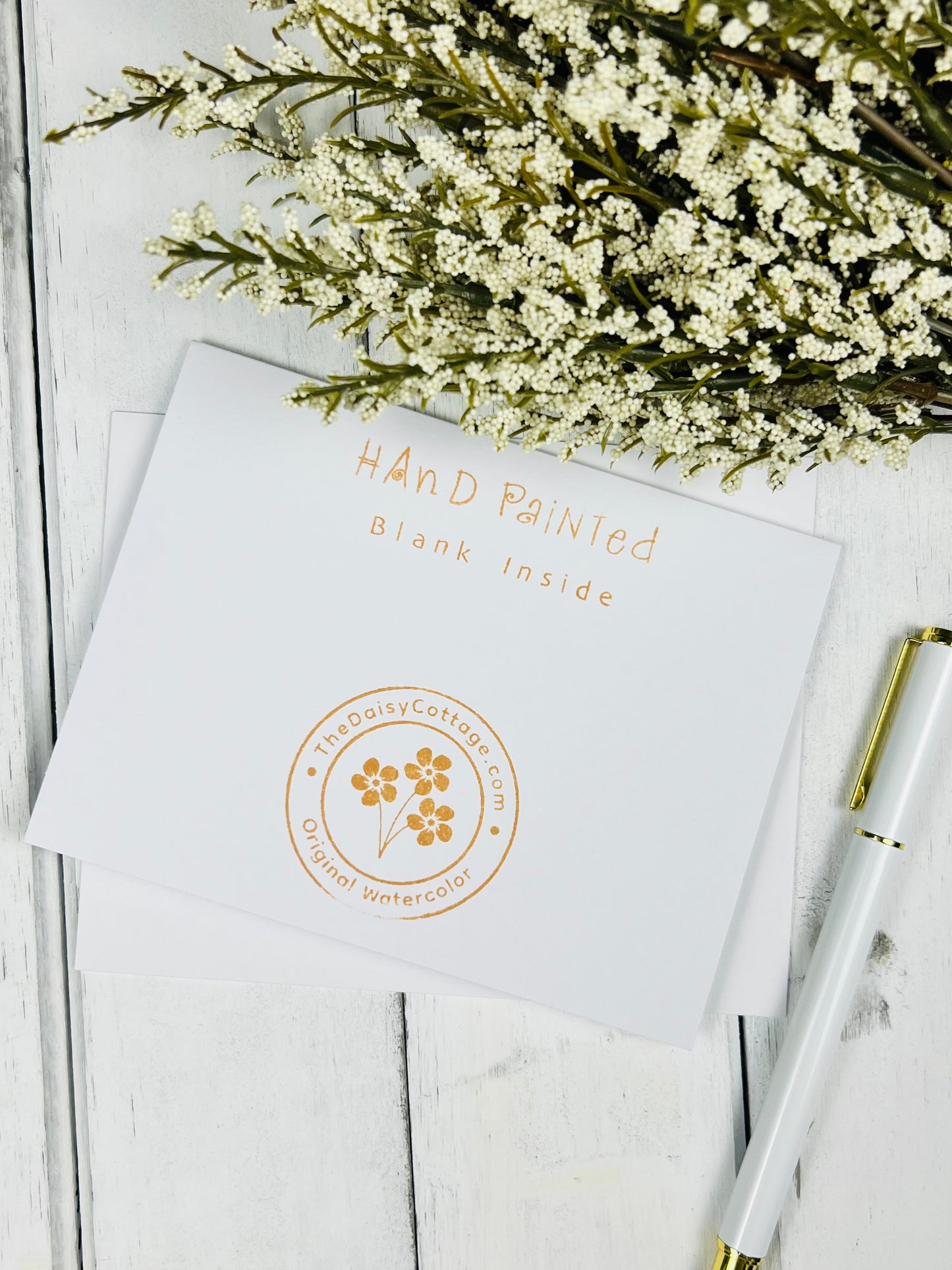 "Thinking of You at this Difficult Time" - Splashes of Watercolor Greeting Card