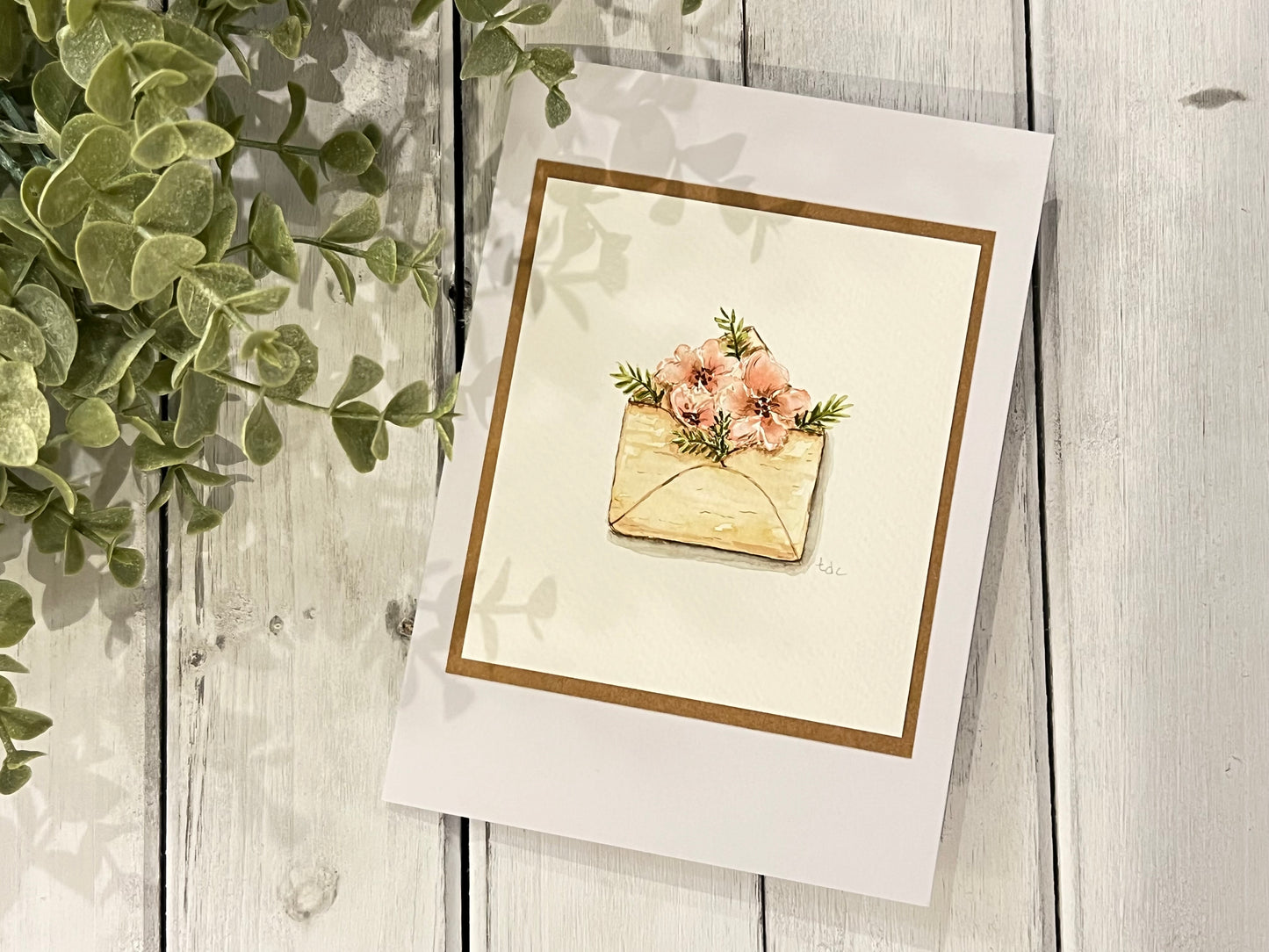 "Hawaii" - Original Watercolor Greeting Card