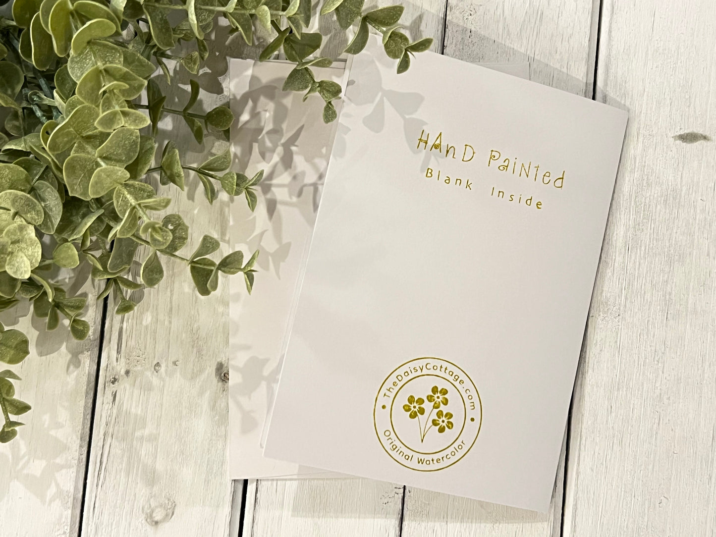 "Houseplant" - Original Watercolor Greeting Card